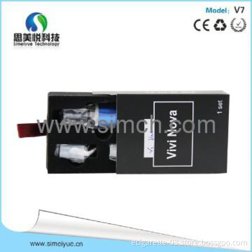 the electronic cigarette refill oil vivi nova v7 manufacturer china